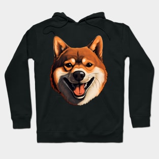 Cartoon Shiba Inu Dog - Cute Shiba Inu Hoodie